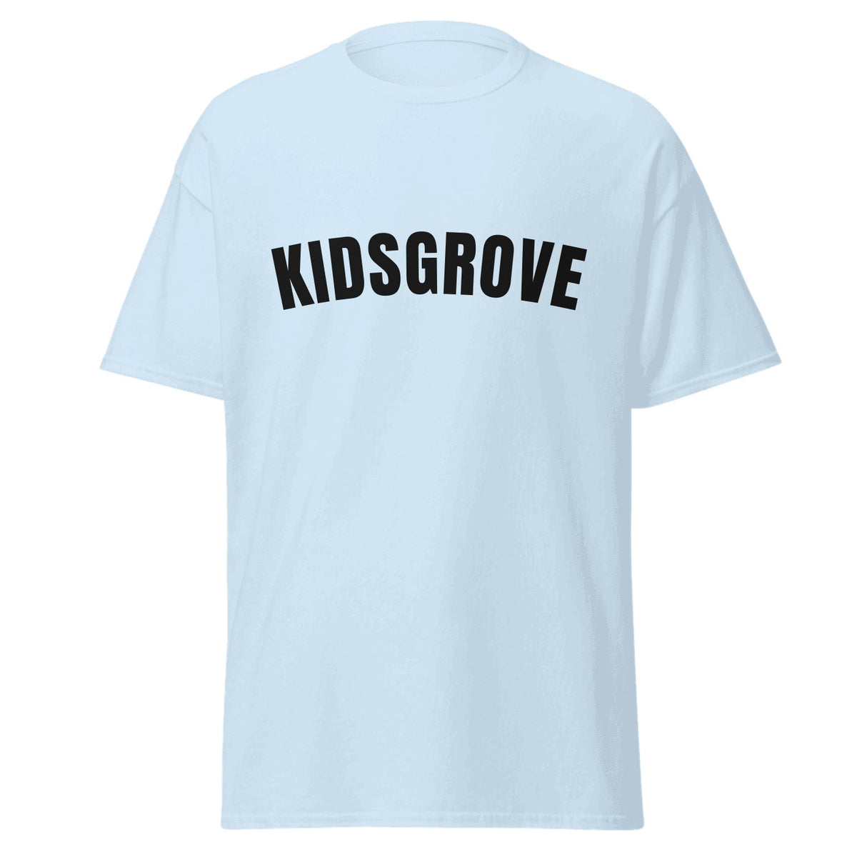 Kidsgrove Varsity T-Shirt in Light Blue