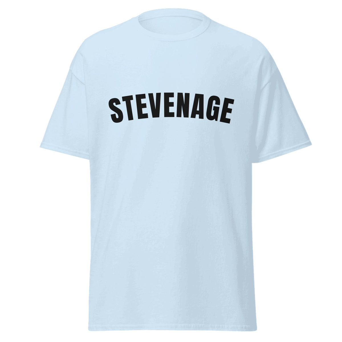 Stevenage Varsity T-Shirt in Light Blue