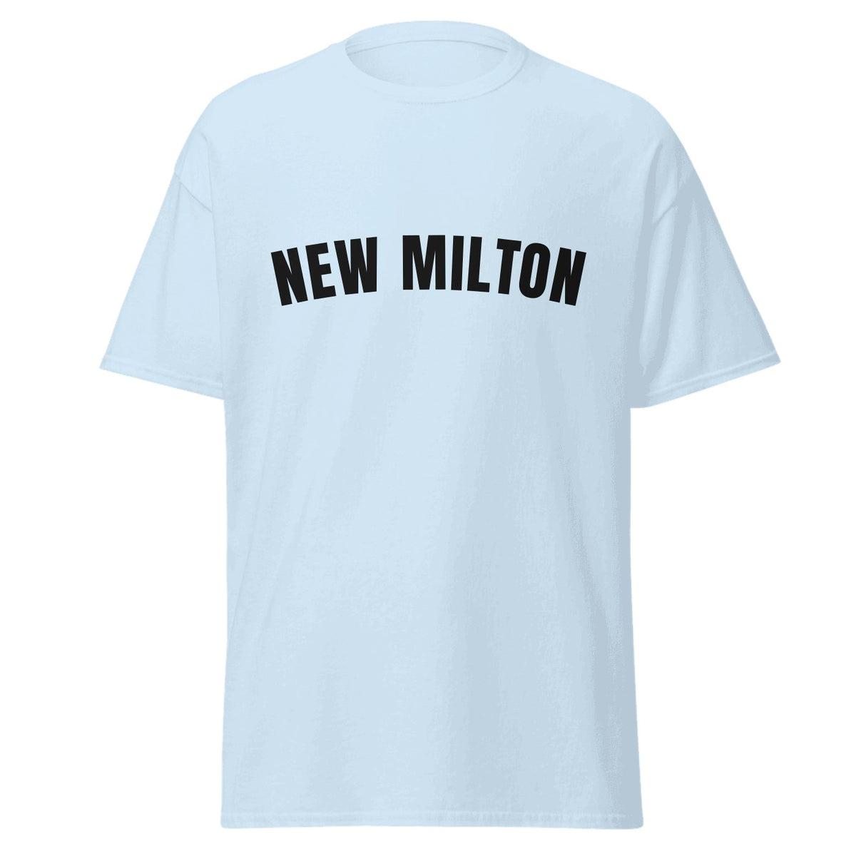 New Milton Varsity T-Shirt in Light Blue