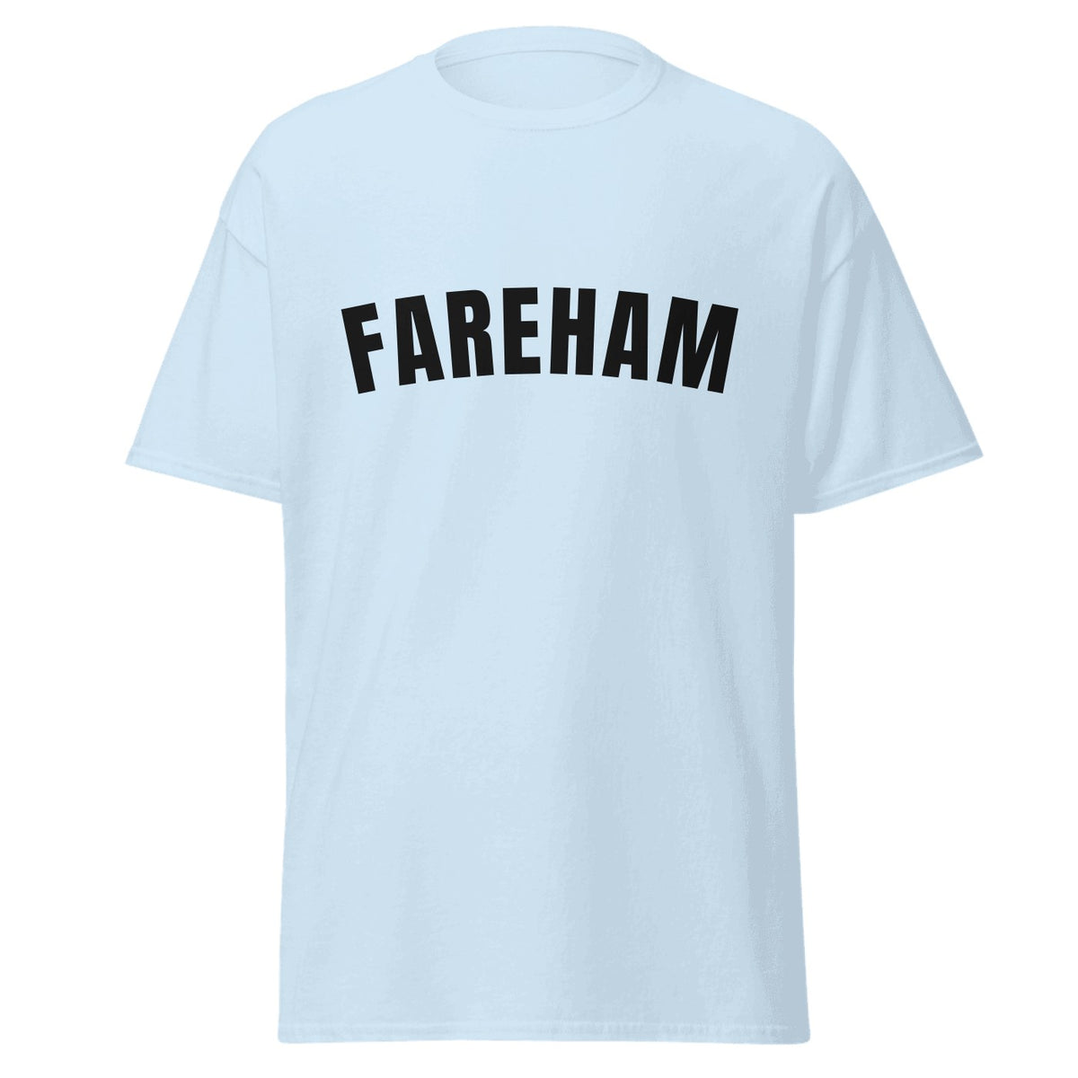 Fareham Varsity T-Shirt in Light Blue