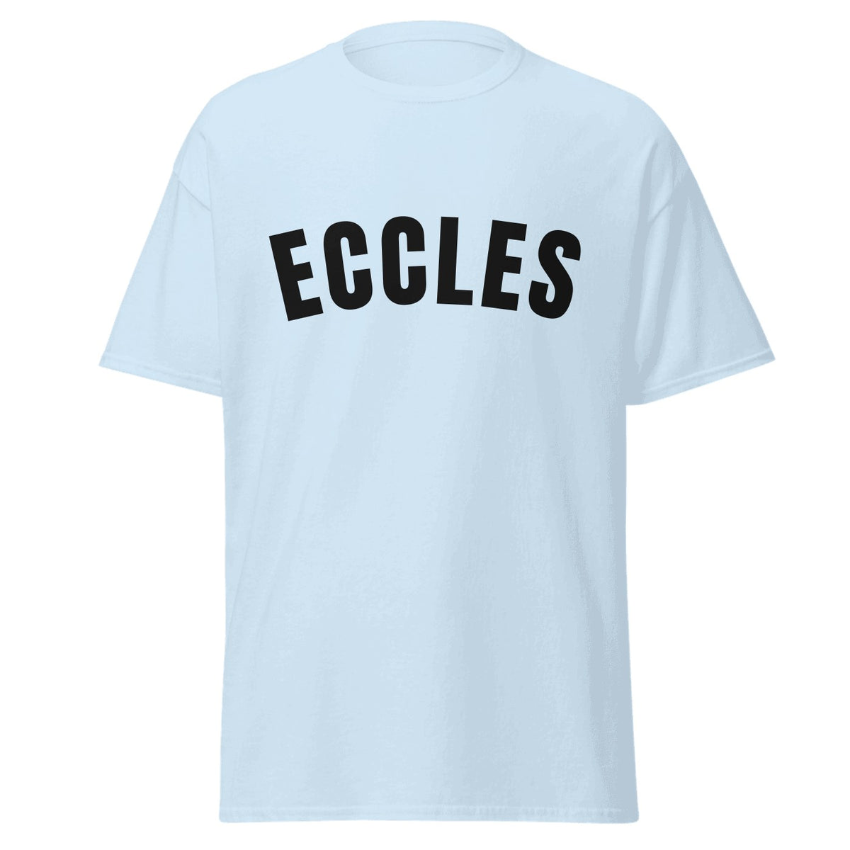 Eccles Varsity T-Shirt in Light Blue