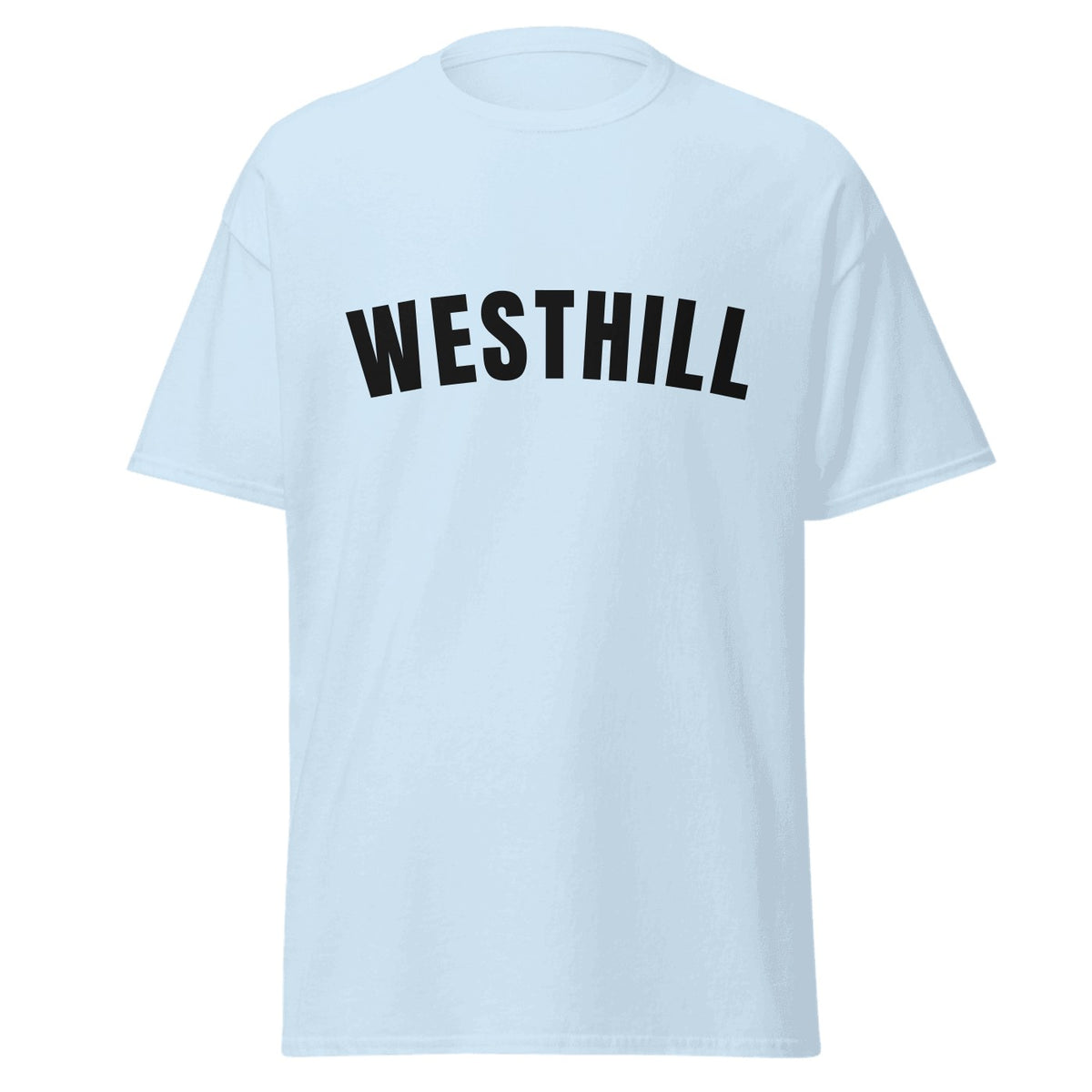 Westhill Varsity T-Shirt in Light Blue