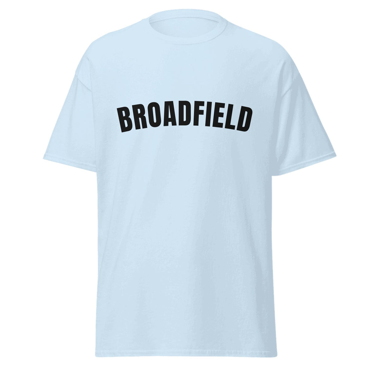 Broadfield Varsity T-Shirt in Light Blue
