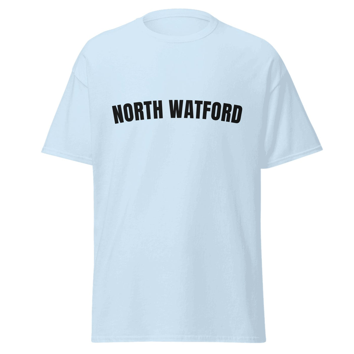 North Watford Varsity T-Shirt in Light Blue