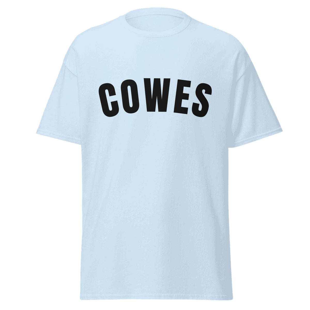 Cowes Varsity T-Shirt in Light Blue