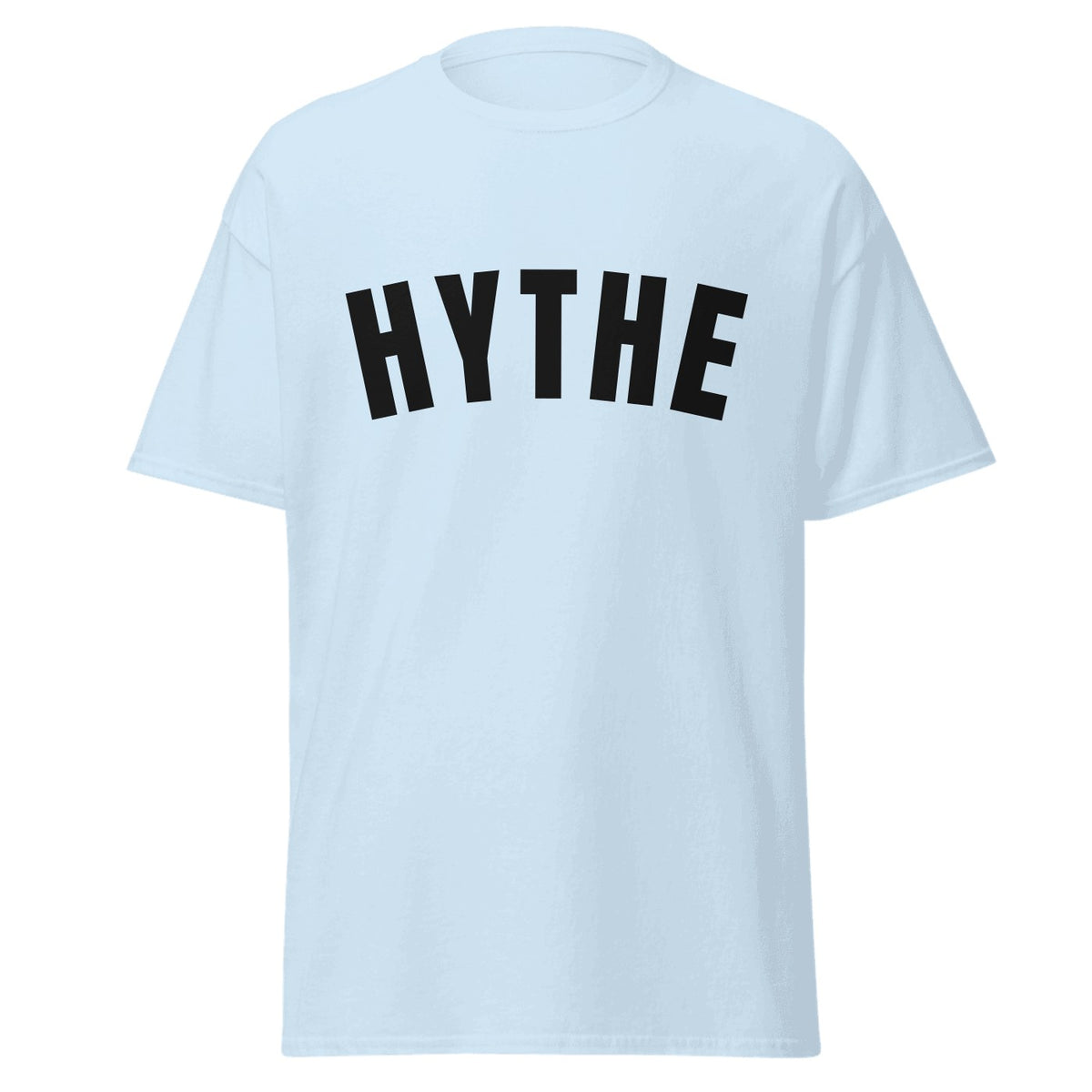 Hythe Varsity T-Shirt in Light Blue