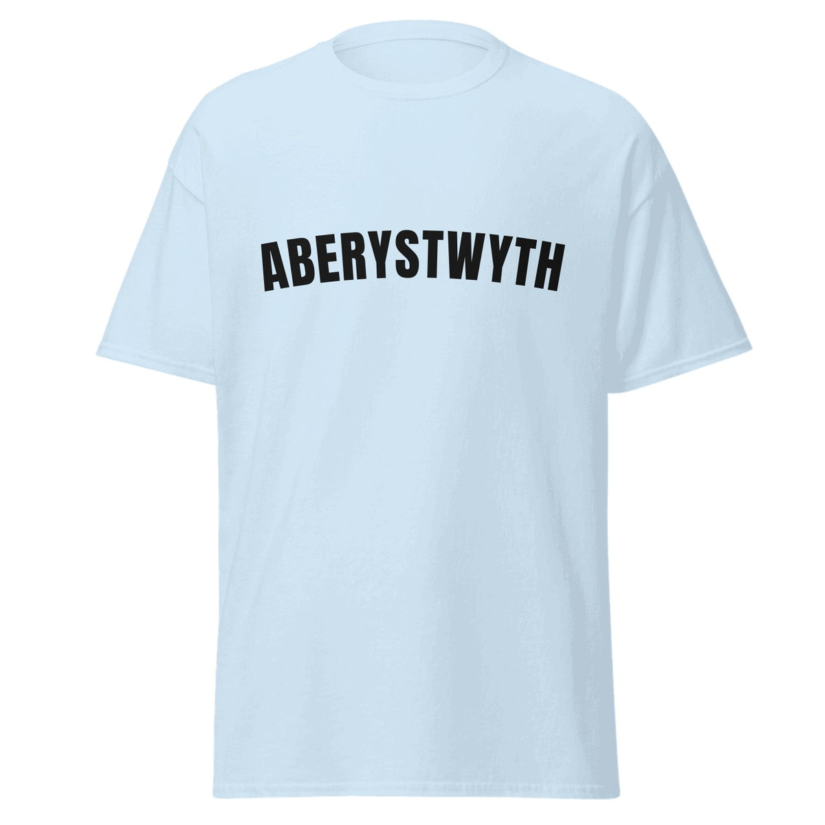 Aberystwyth Varsity T-Shirt in Light Blue