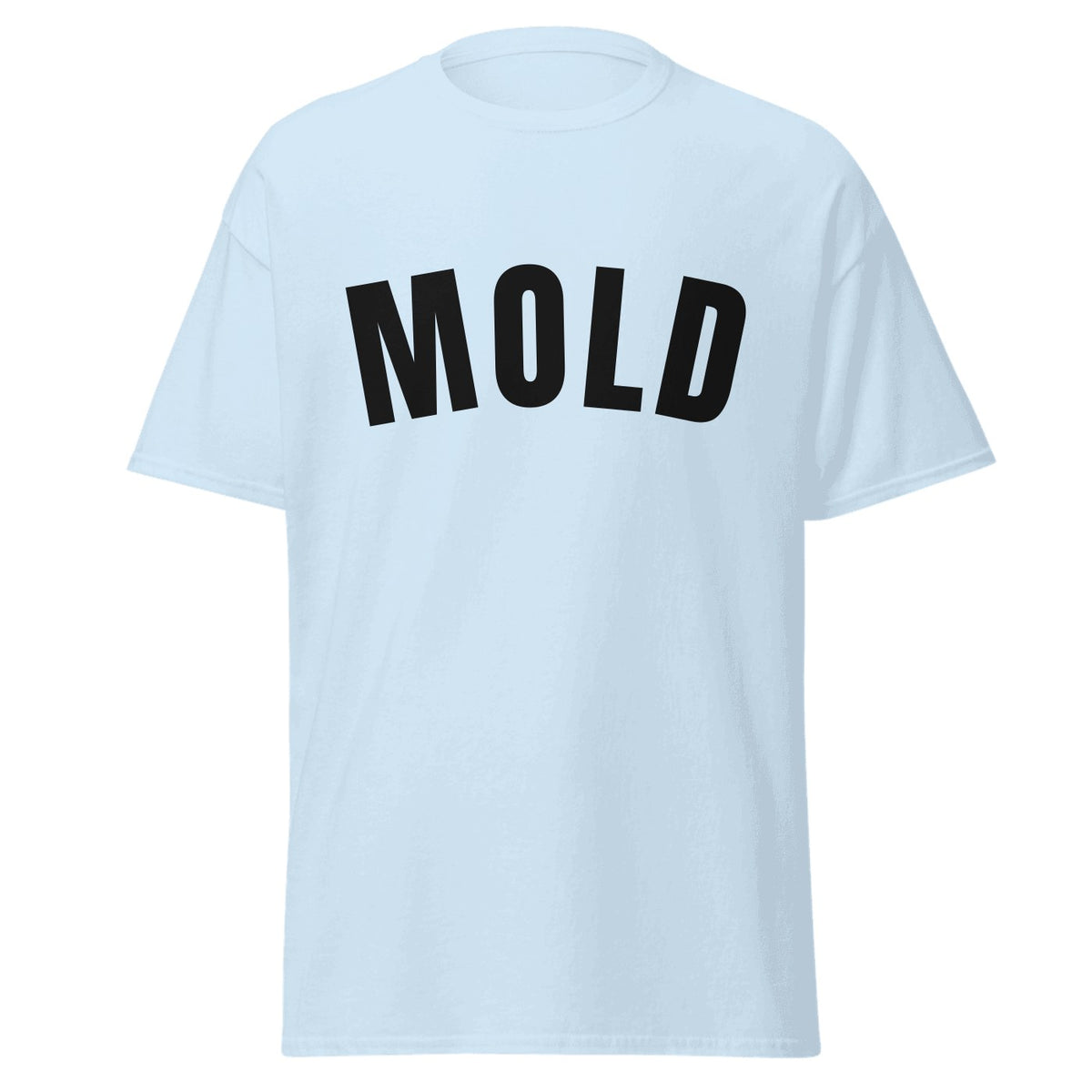Mold Varsity T-Shirt in Light Blue