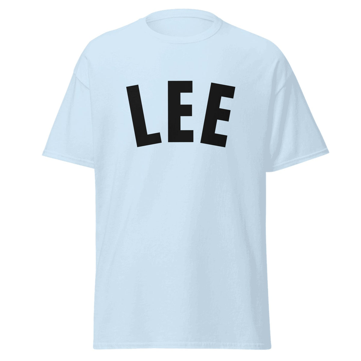 Lee Varsity T-Shirt in Light Blue