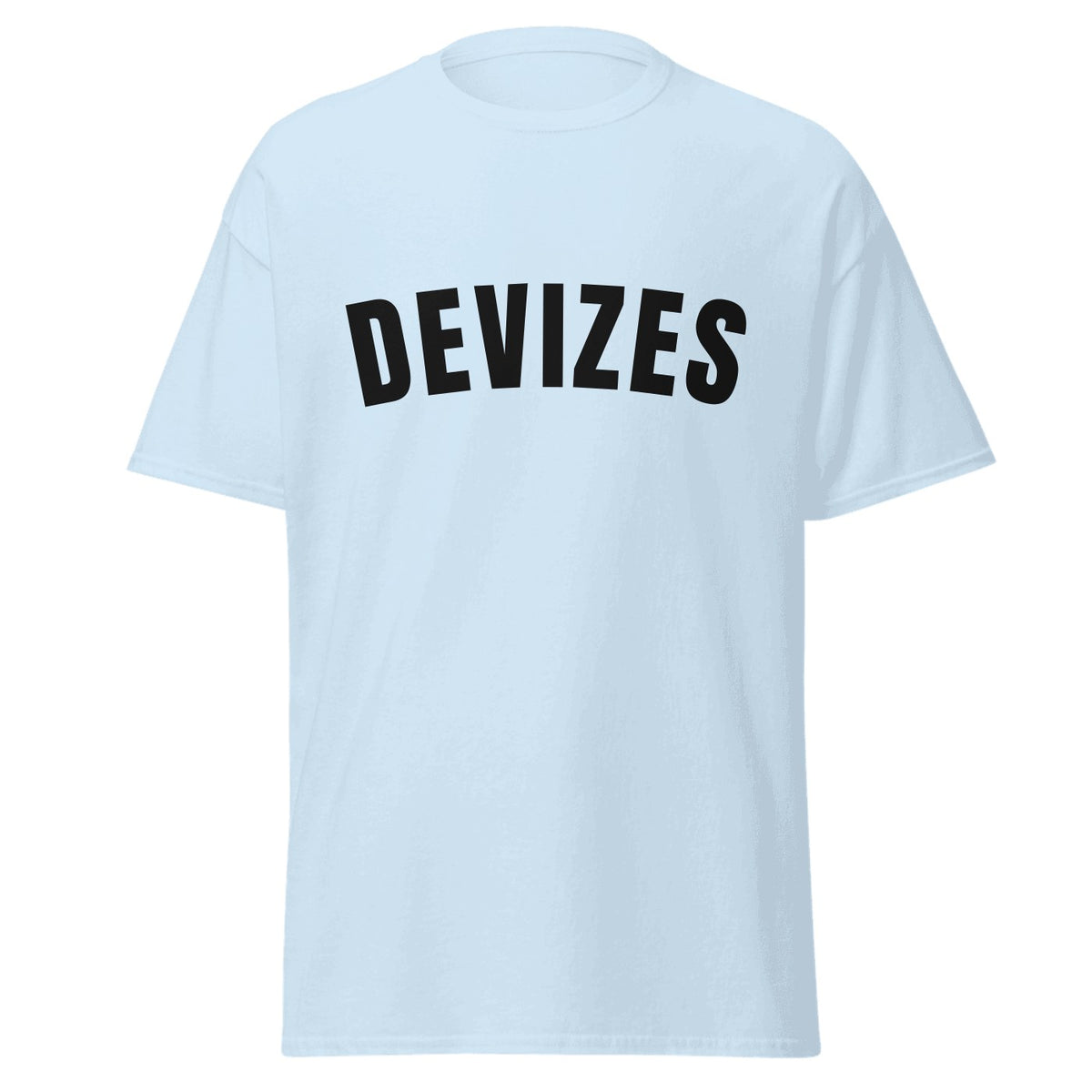 Devizes Varsity T-Shirt in Light Blue