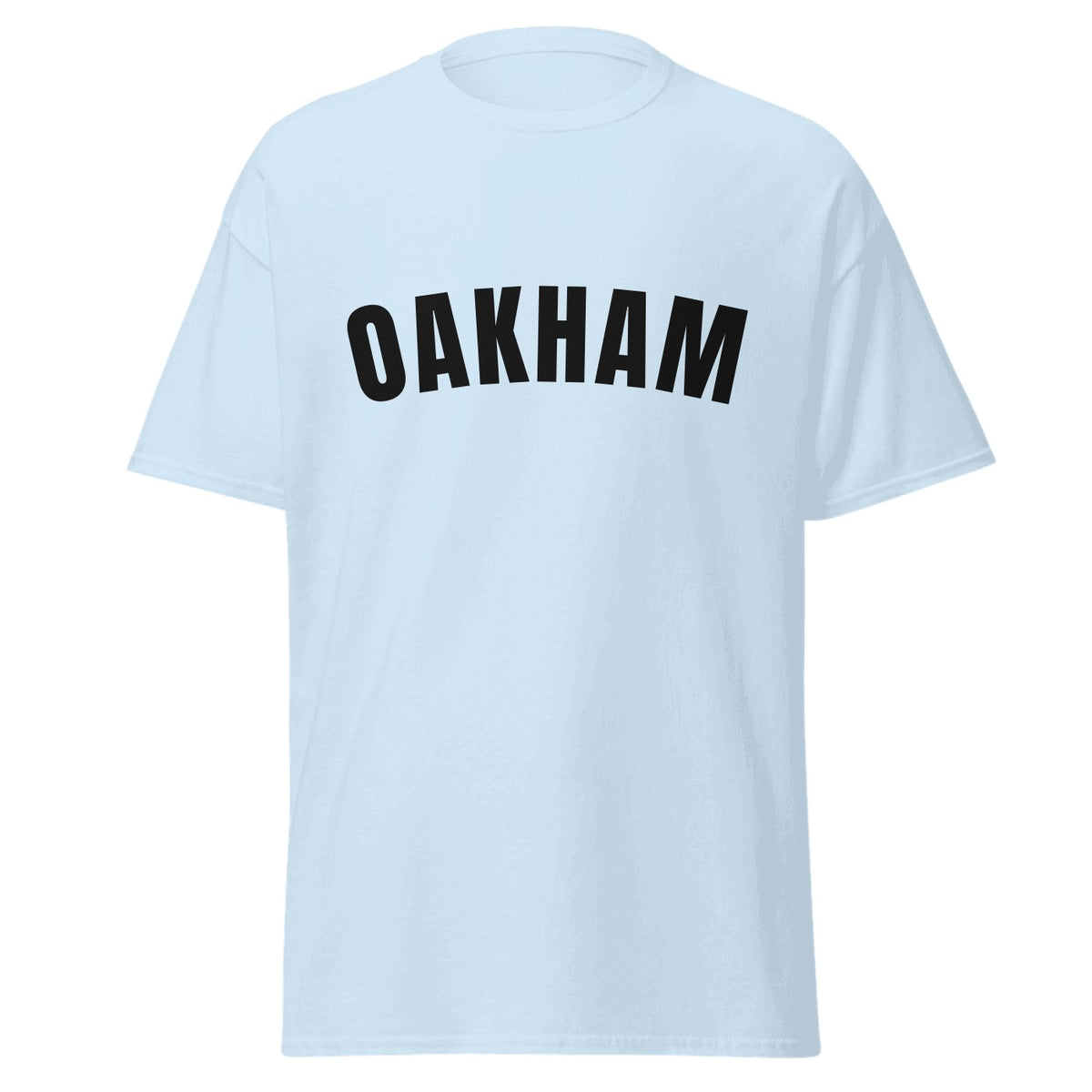 Oakham Varsity T-Shirt in Light Blue