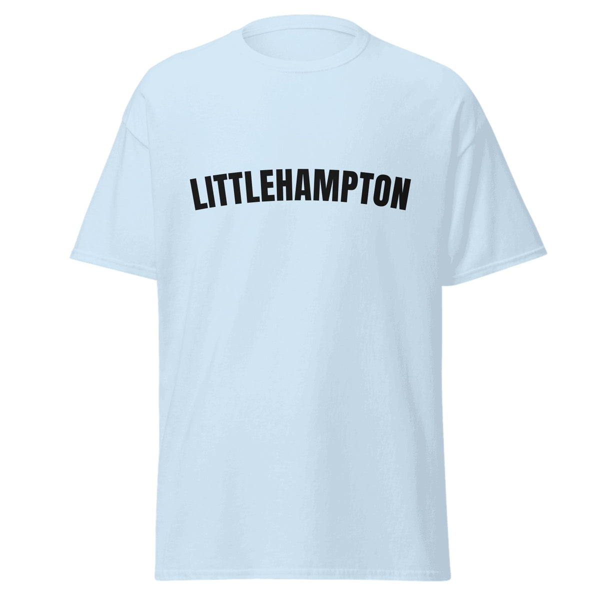 Littlehampton Varsity T-Shirt in Light Blue