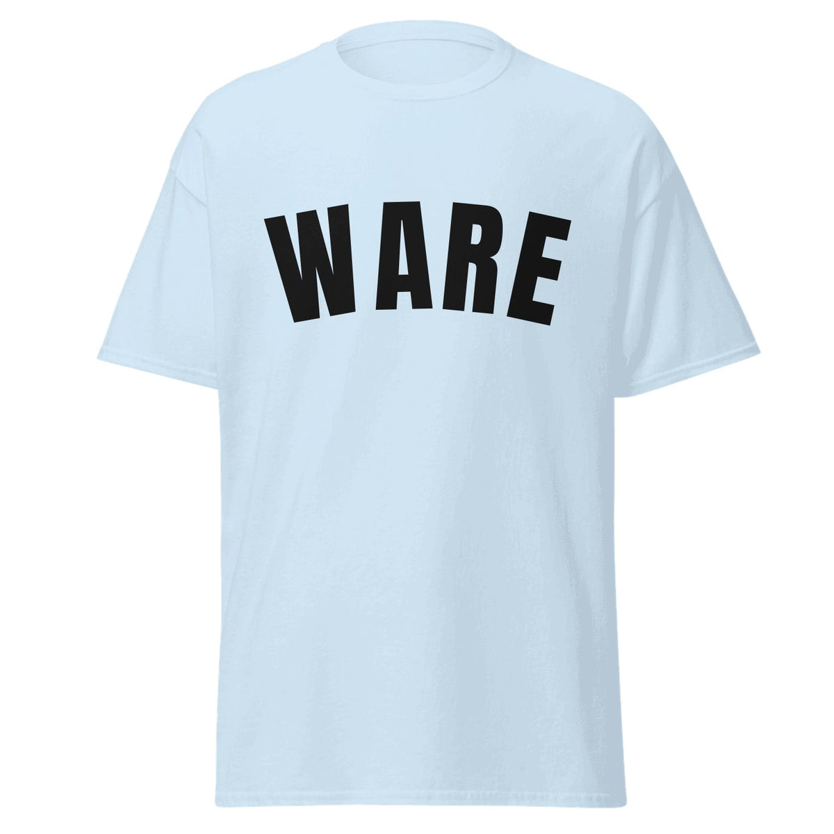 Ware Varsity T-Shirt in Light Blue