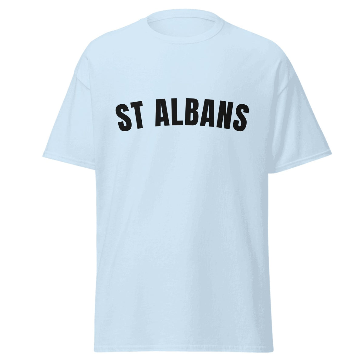 St Albans Varsity T-Shirt in Light Blue