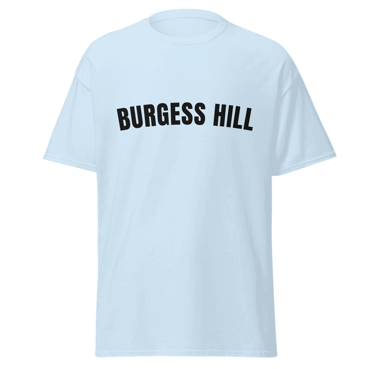 Burgess Hill Varsity T-Shirt in Light Blue