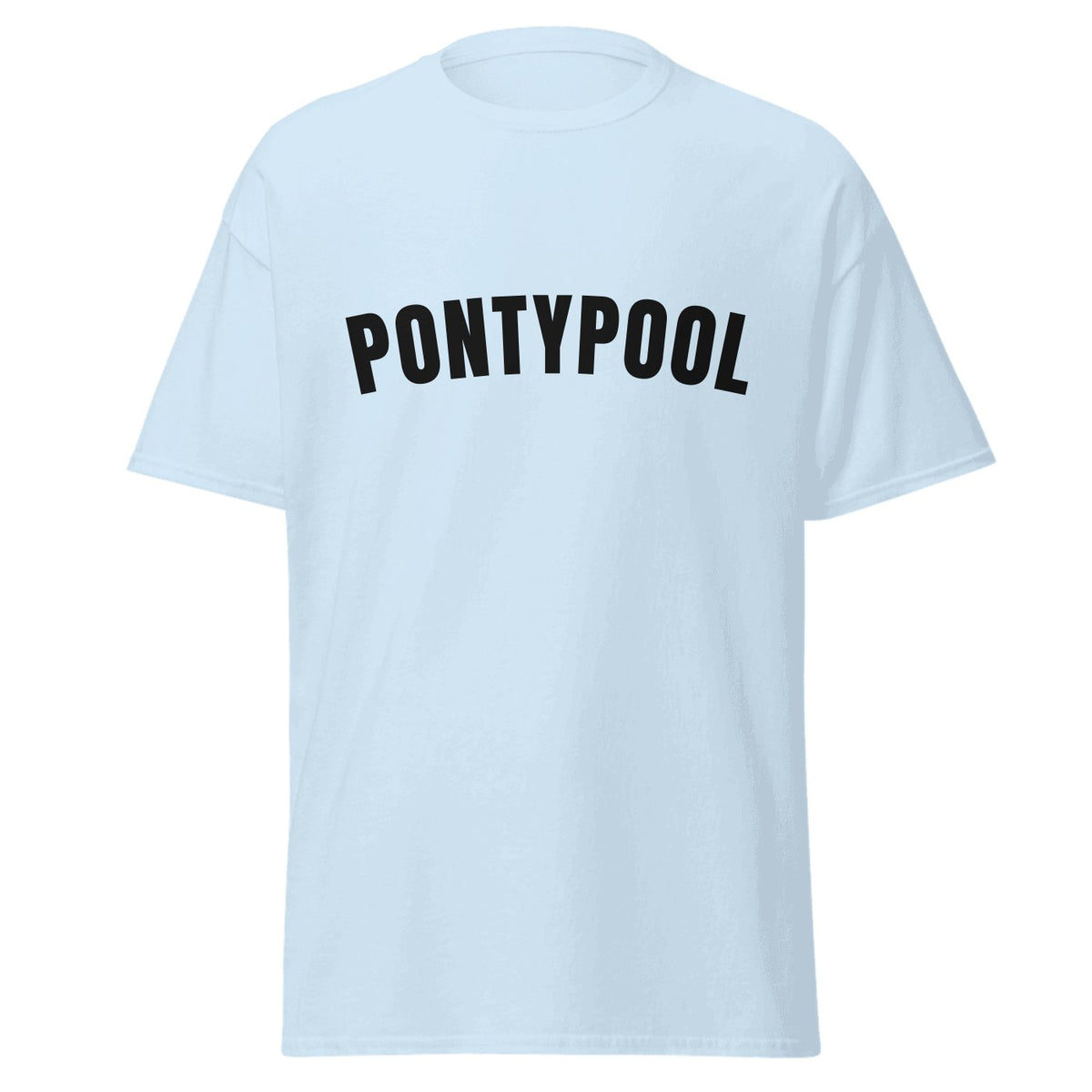 Pontypool Varsity T-Shirt in Light Blue