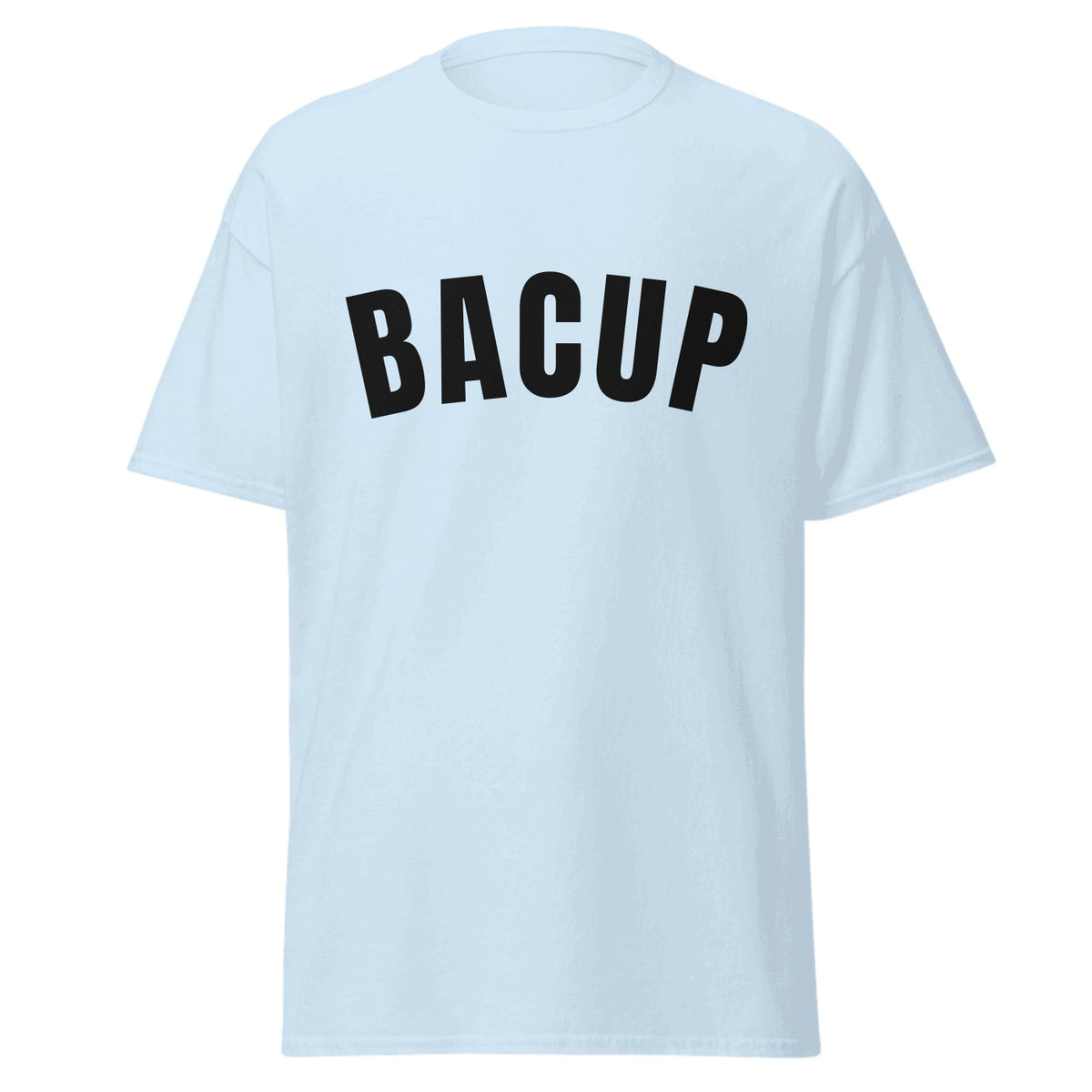 Bacup Varsity T-Shirt in Light Blue