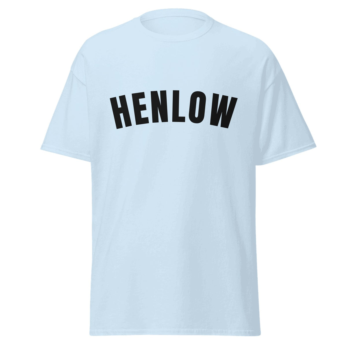 Henlow Varsity T-Shirt in Light Blue