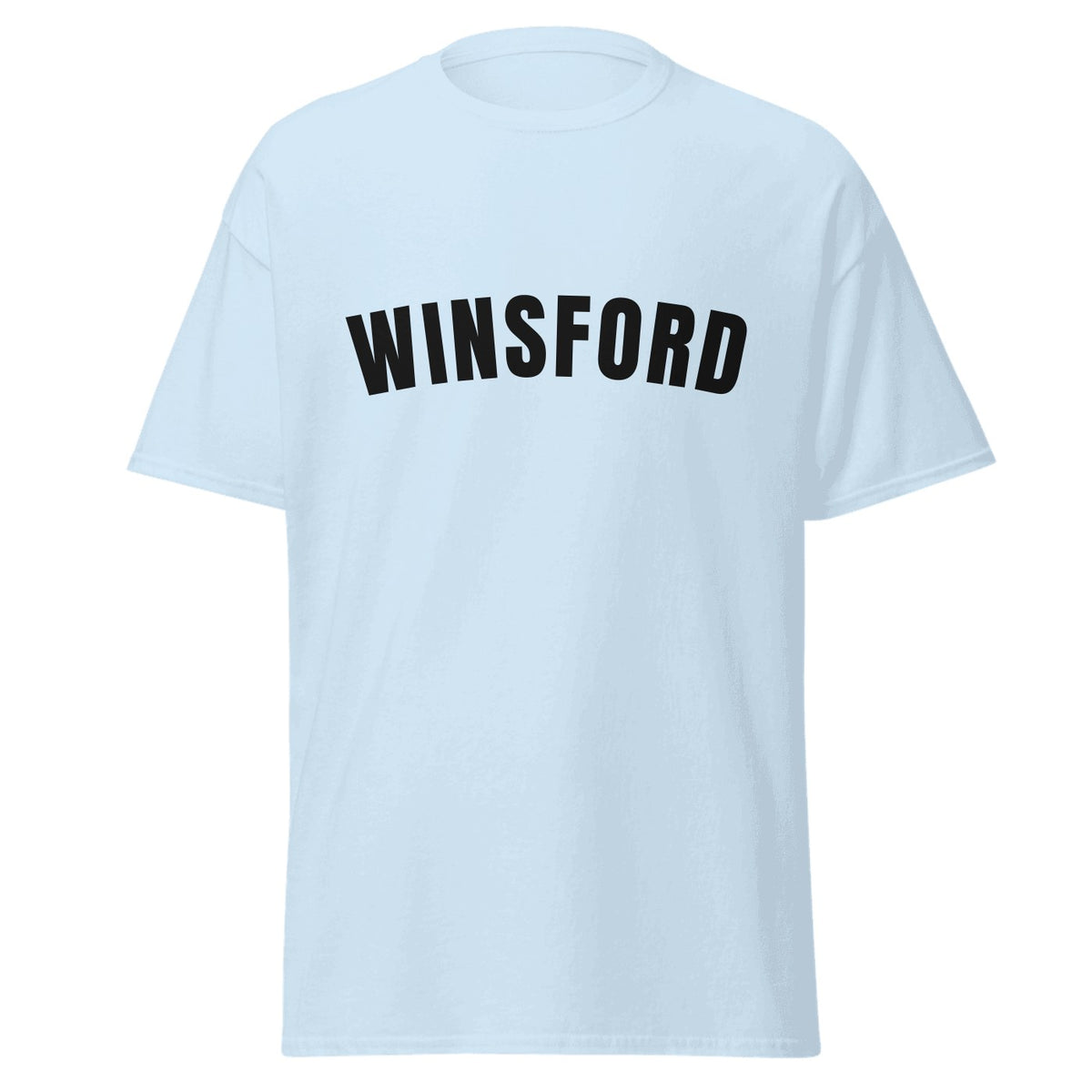 Winsford Varsity T-Shirt in Light Blue