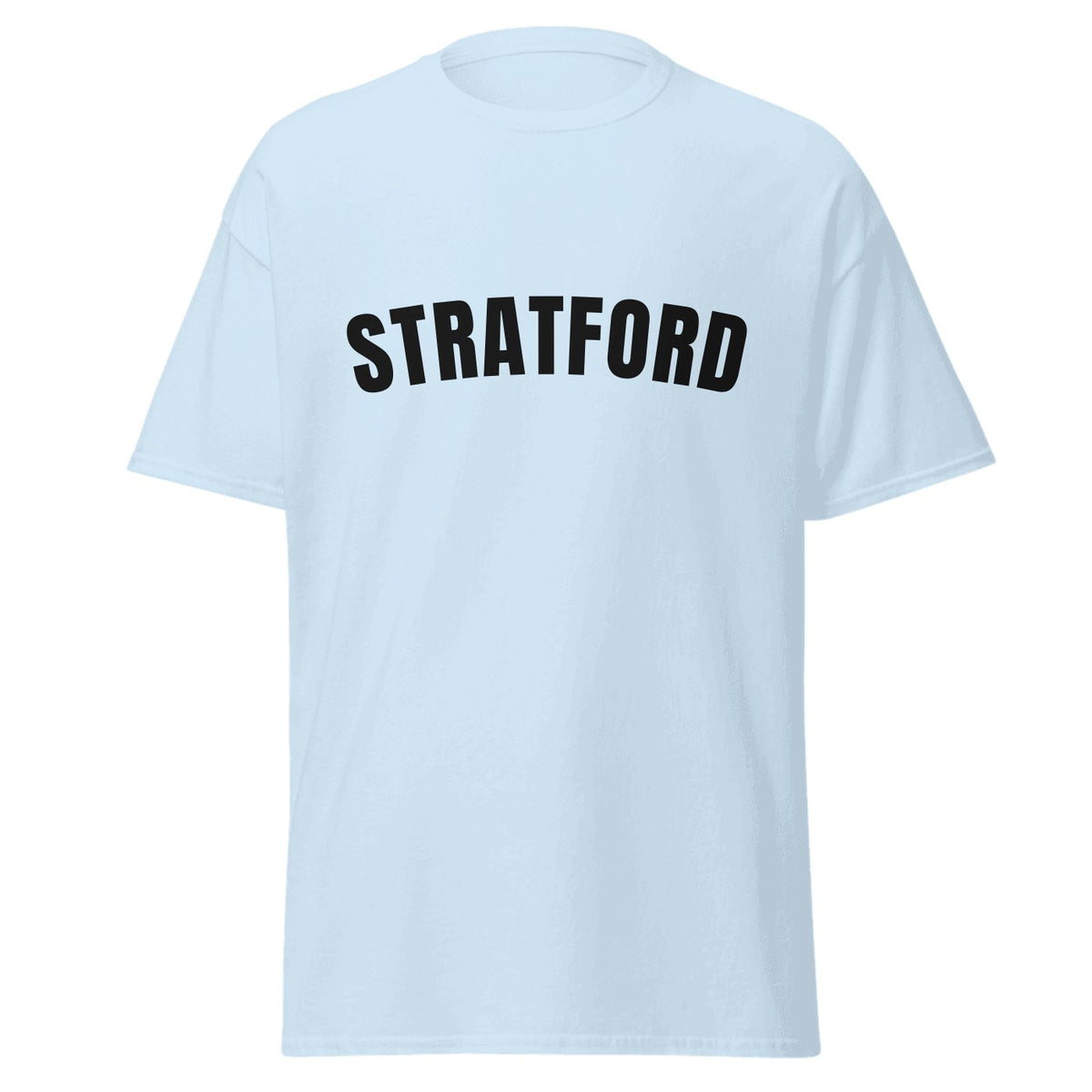Stratford Varsity T-Shirt in Light Blue