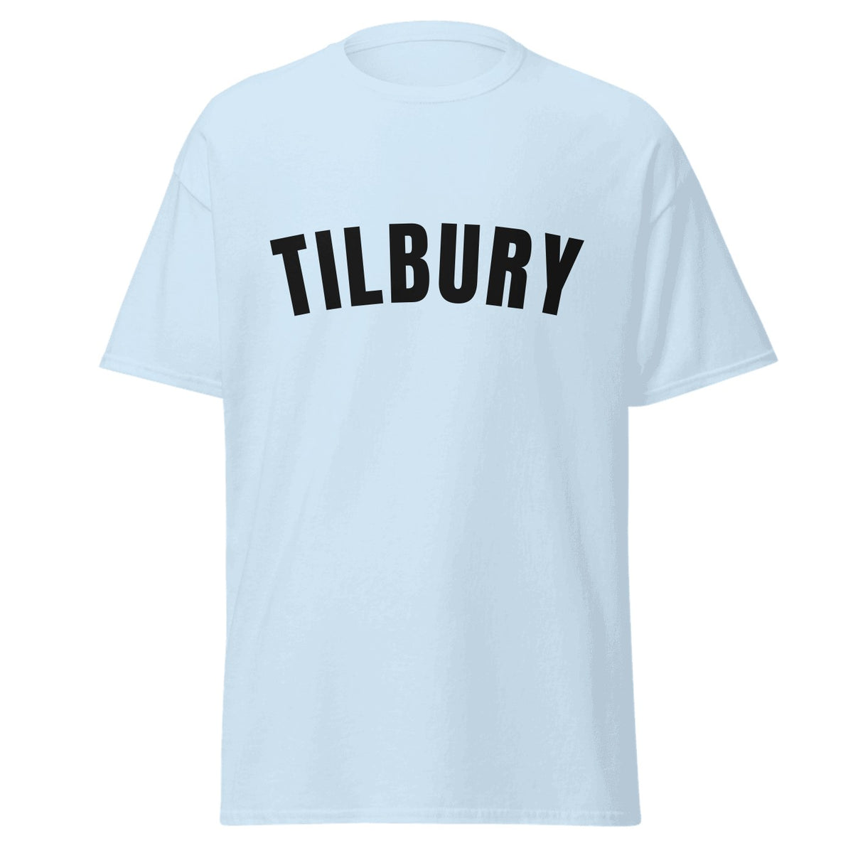 Tilbury Varsity T-Shirt in Light Blue