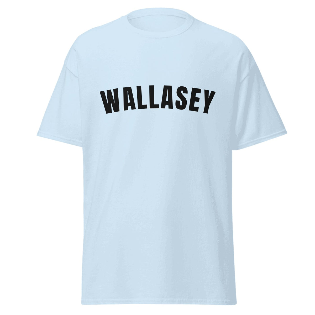 Wallasey Varsity T-Shirt in Light Blue