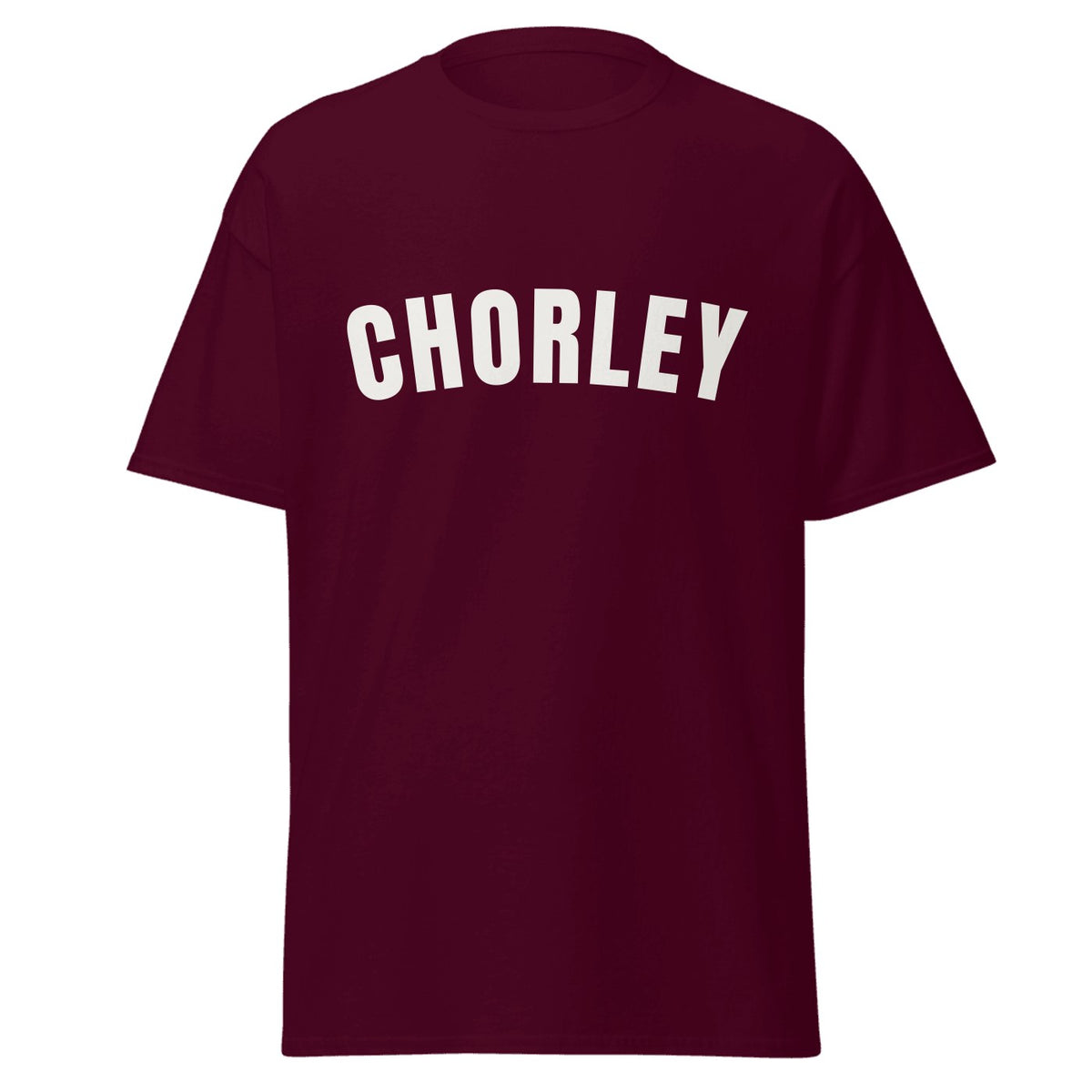 Chorley Varsity T-Shirt in Maroon