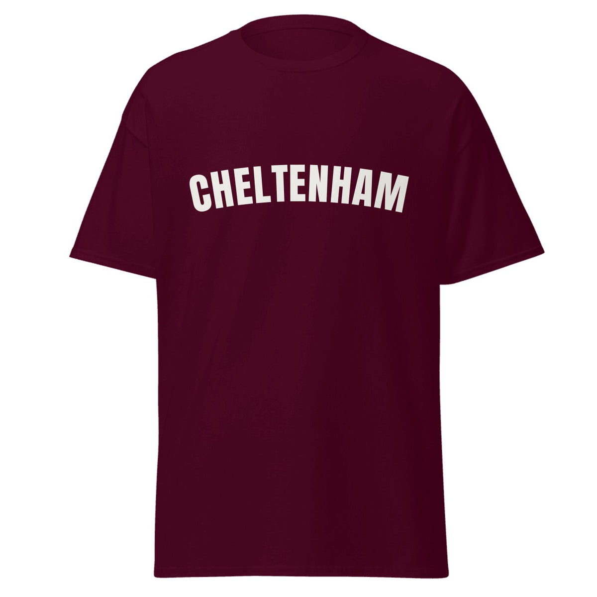 Cheltenham Varsity T-Shirt in Maroon
