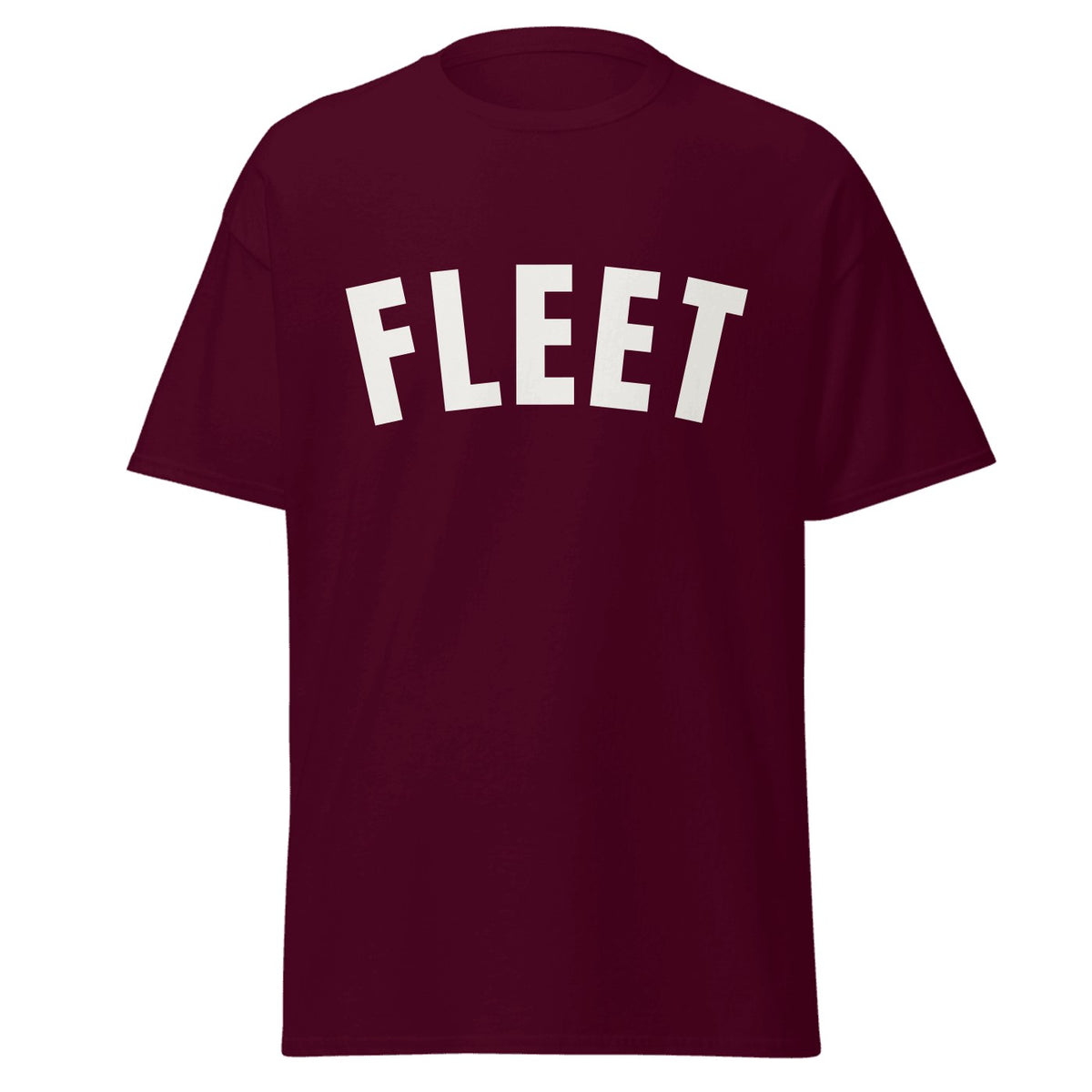 Fleet Varsity T-Shirt in Maroon