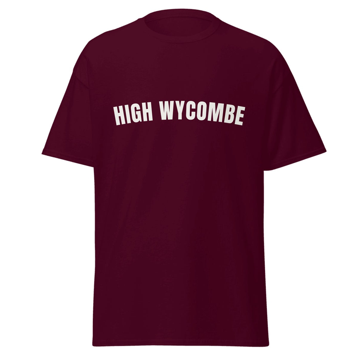 High Wycombe Varsity T-Shirt in Maroon