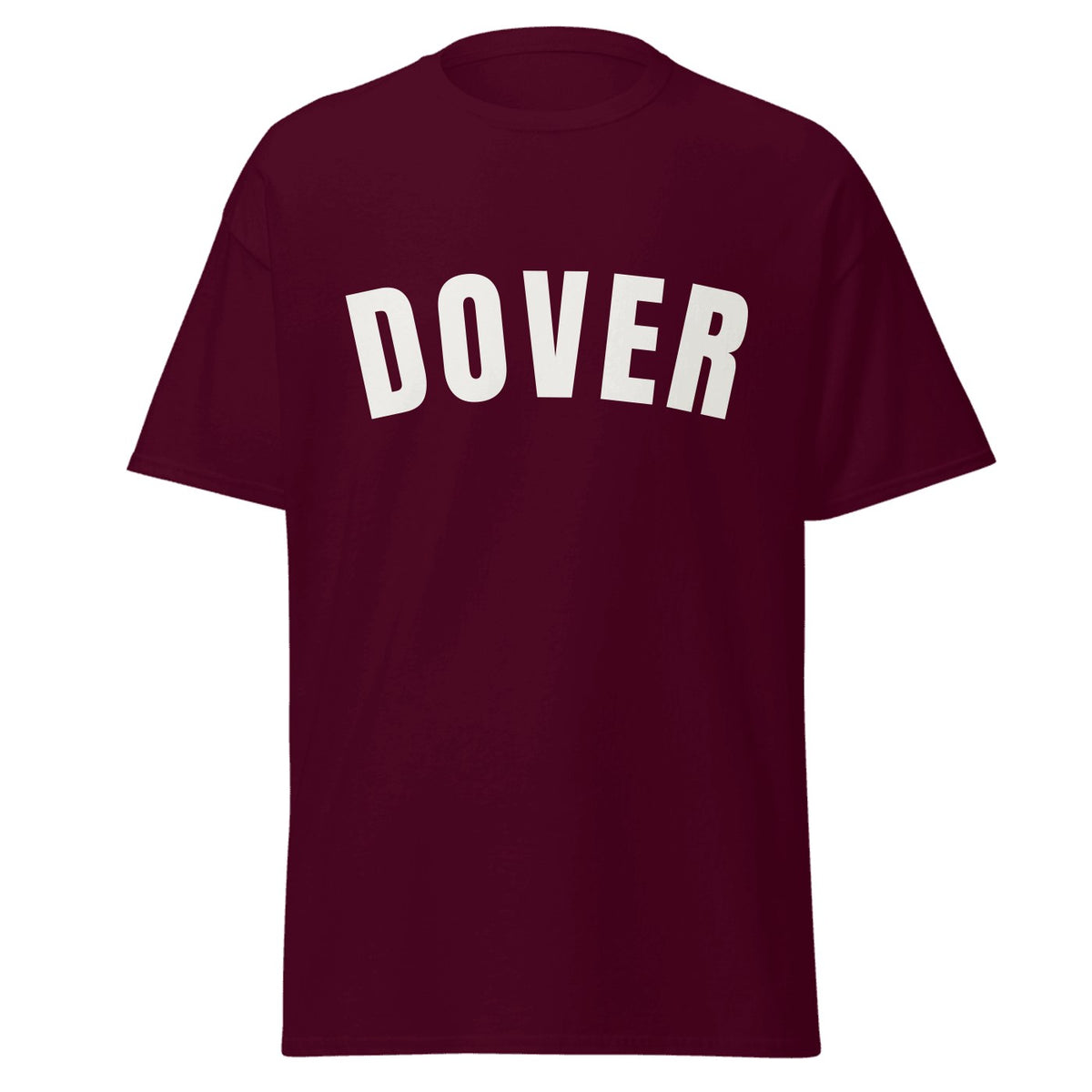 Dover Varsity T-Shirt in Maroon