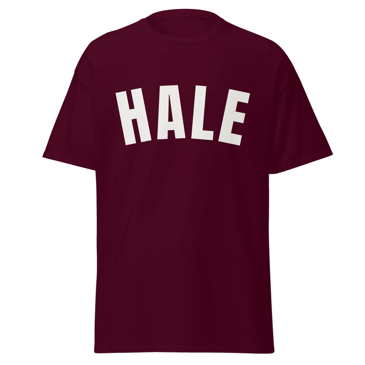 Hale Varsity T-Shirt in Maroon
