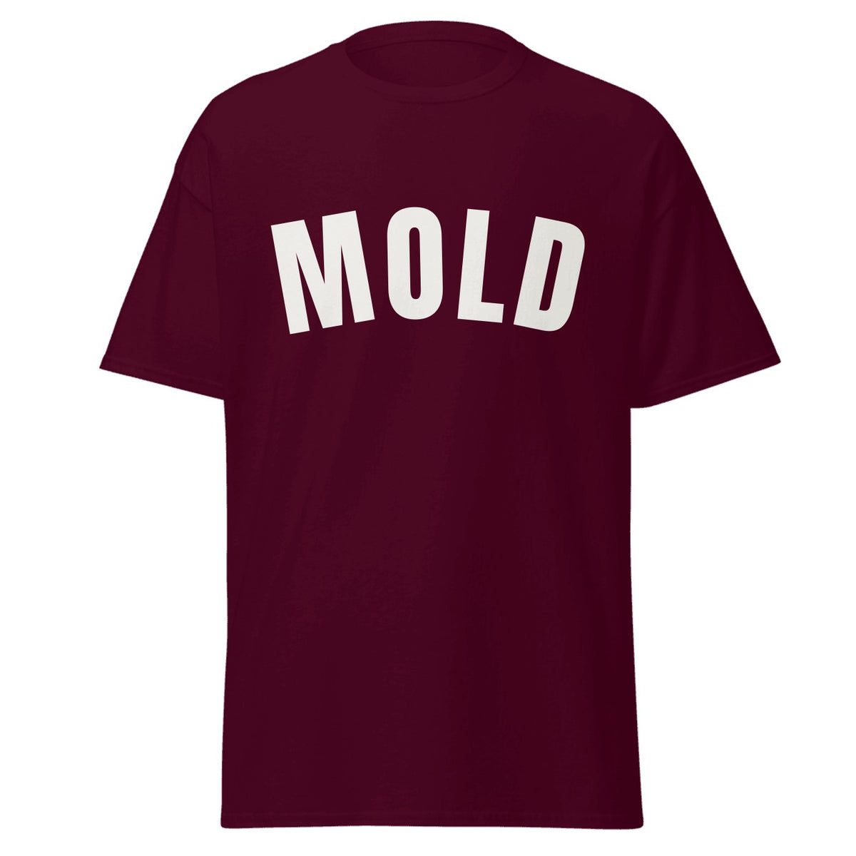 Mold Varsity T-Shirt in Maroon