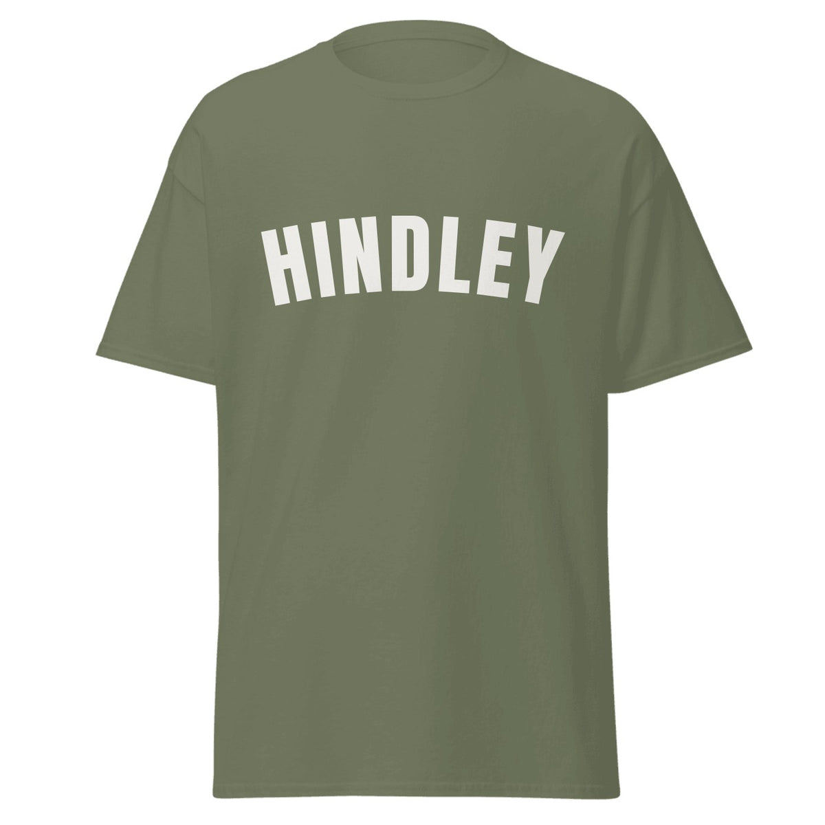 Hindley Varsity T-Shirt in Military Green