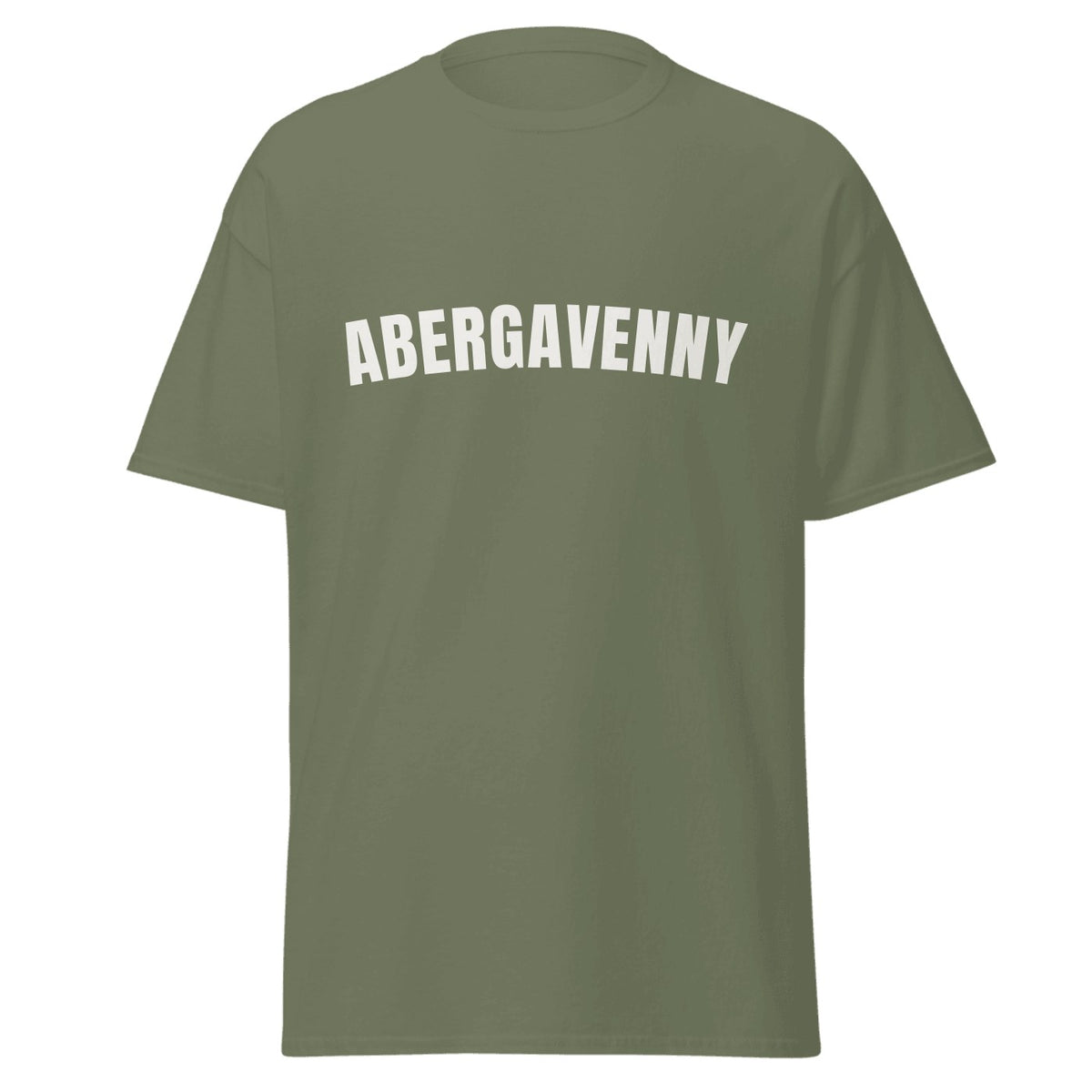 Abergavenny Varsity T-Shirt in Military Green
