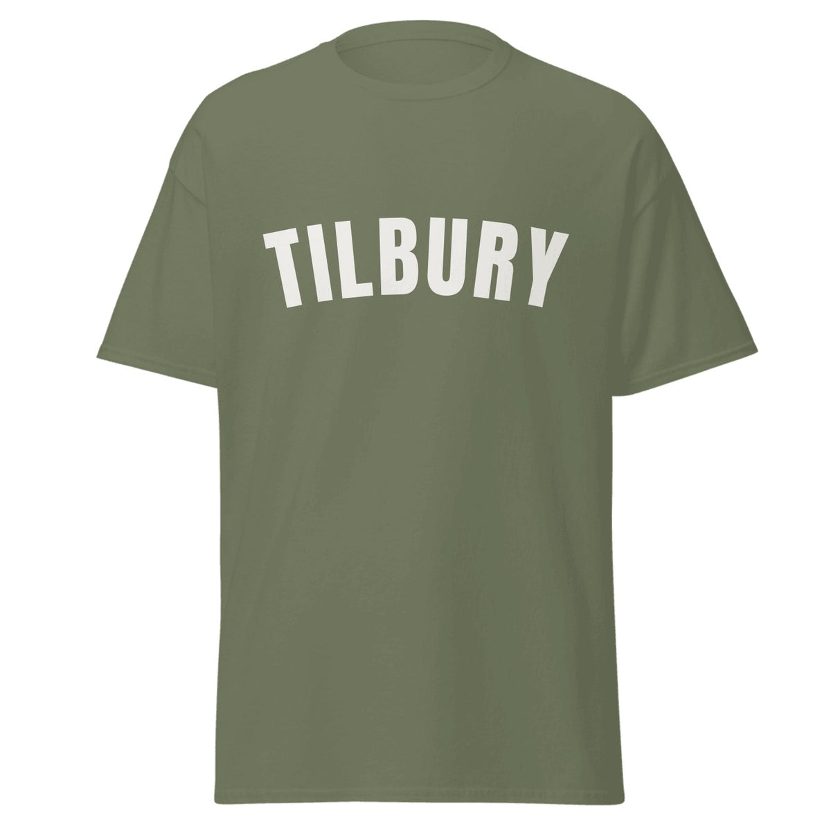 Tilbury Varsity T-Shirt in Military Green