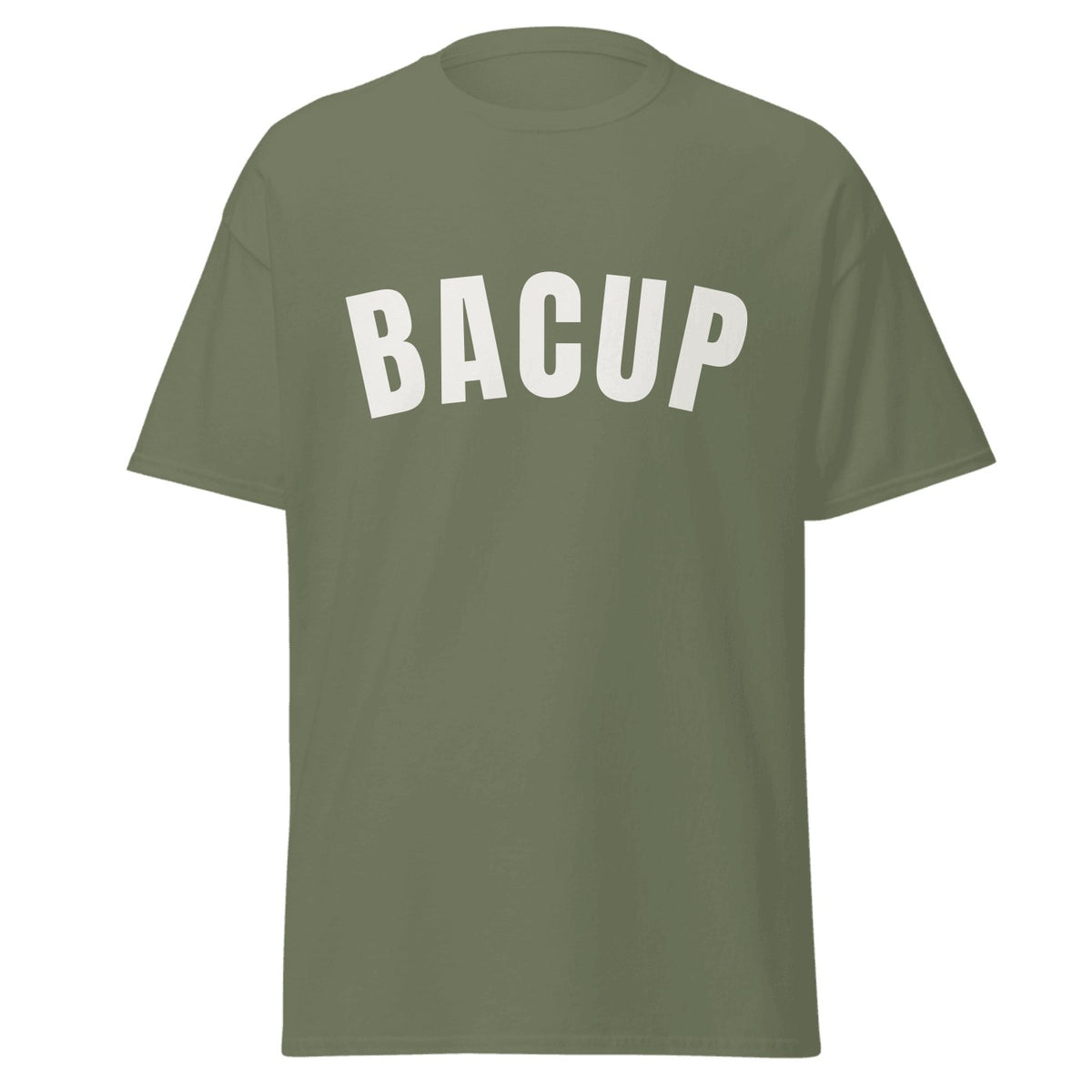 Bacup Varsity T-Shirt in Military Green