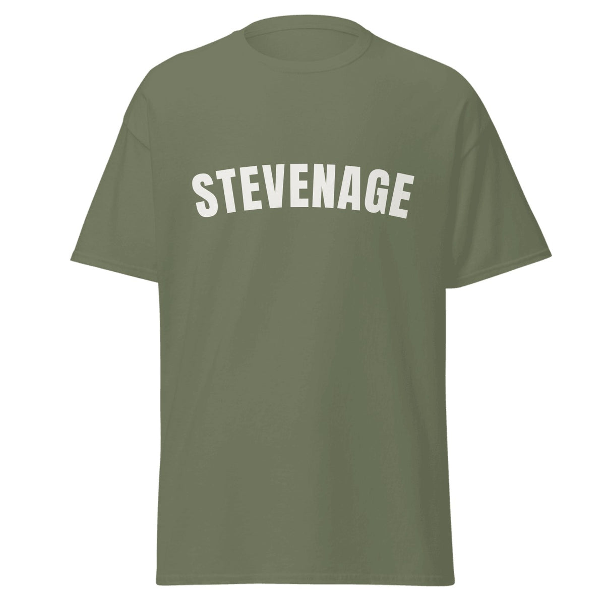Stevenage Varsity T-Shirt in Military Green