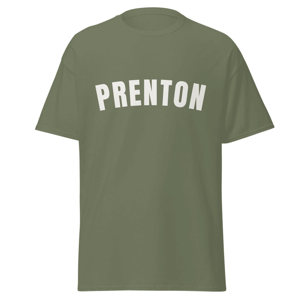 Prenton Varsity T-Shirt in Military Green