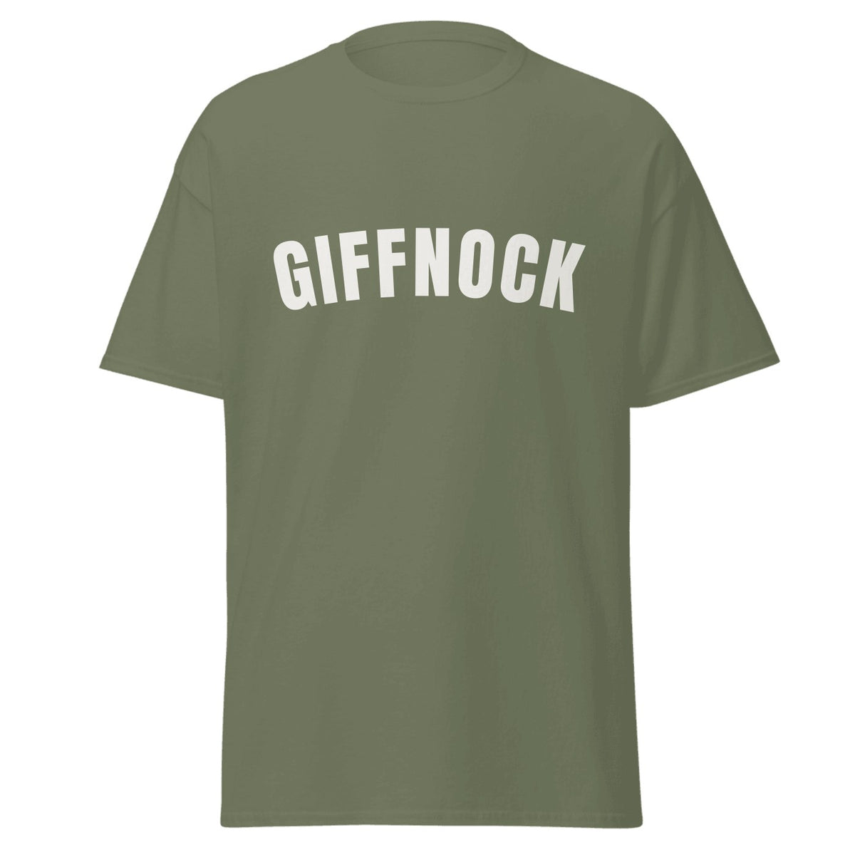 Giffnock Varsity T-Shirt in Military Green