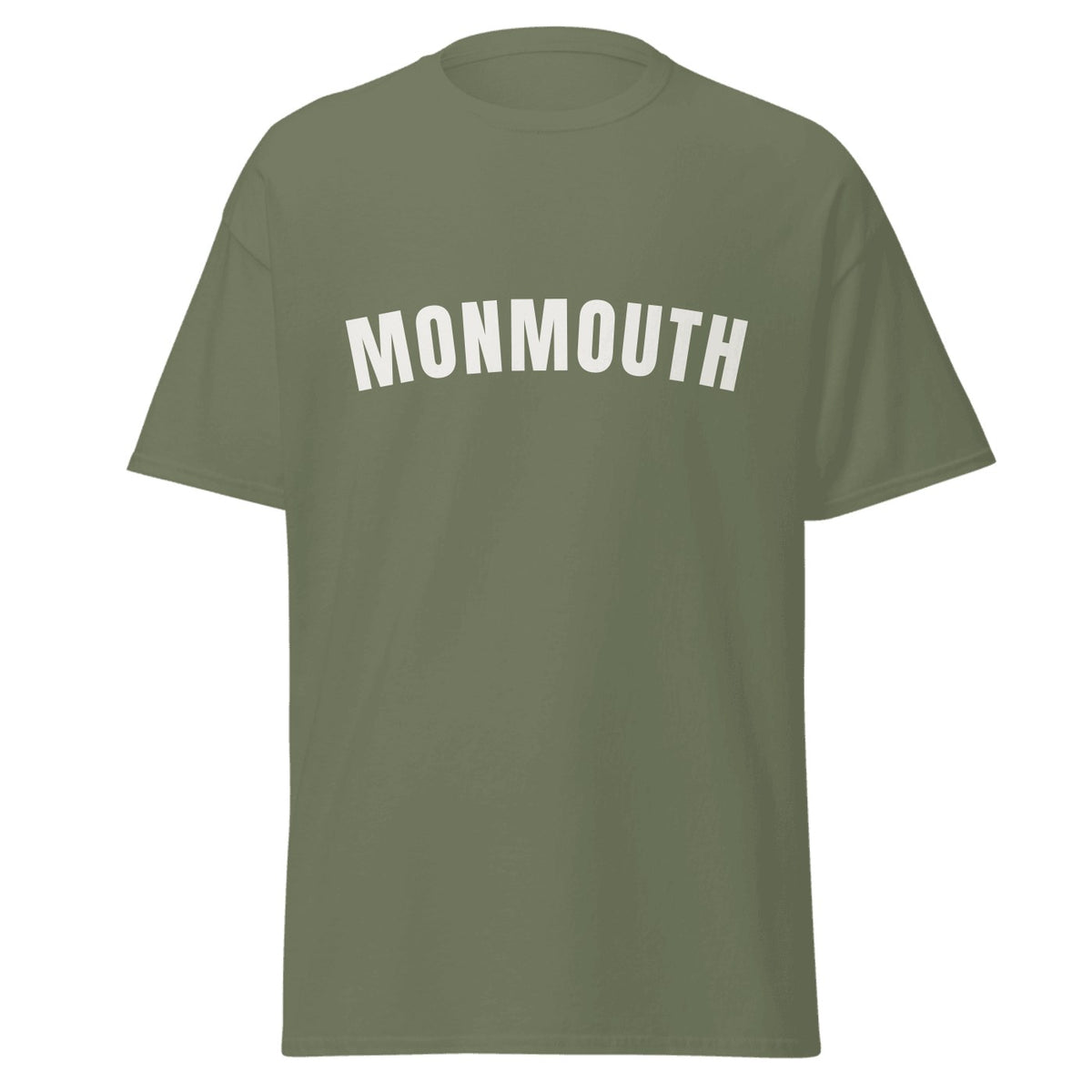 Monmouth Varsity T-Shirt in Military Green