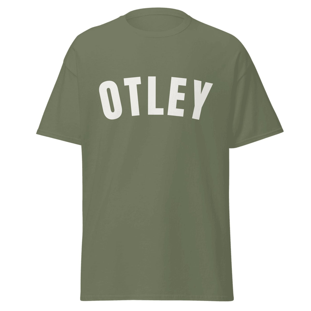 Otley Varsity T-Shirt in Military Green