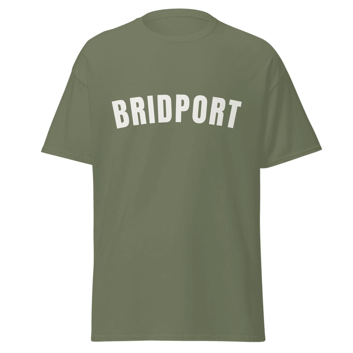 Bridport Varsity T-Shirt in Military Green