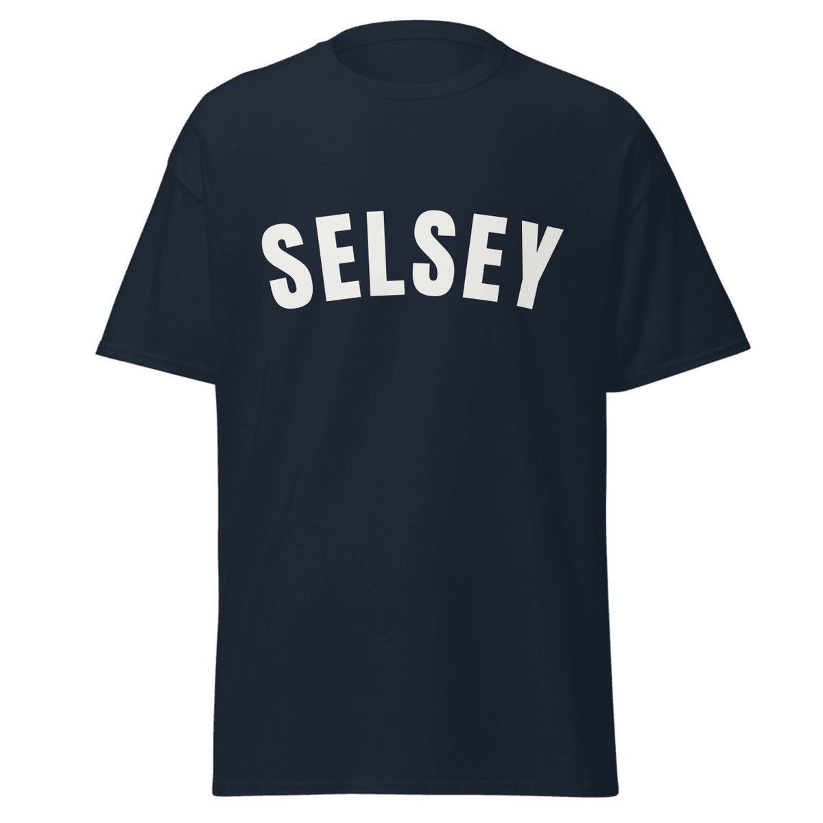 Selsey Varsity T-Shirt in Navy