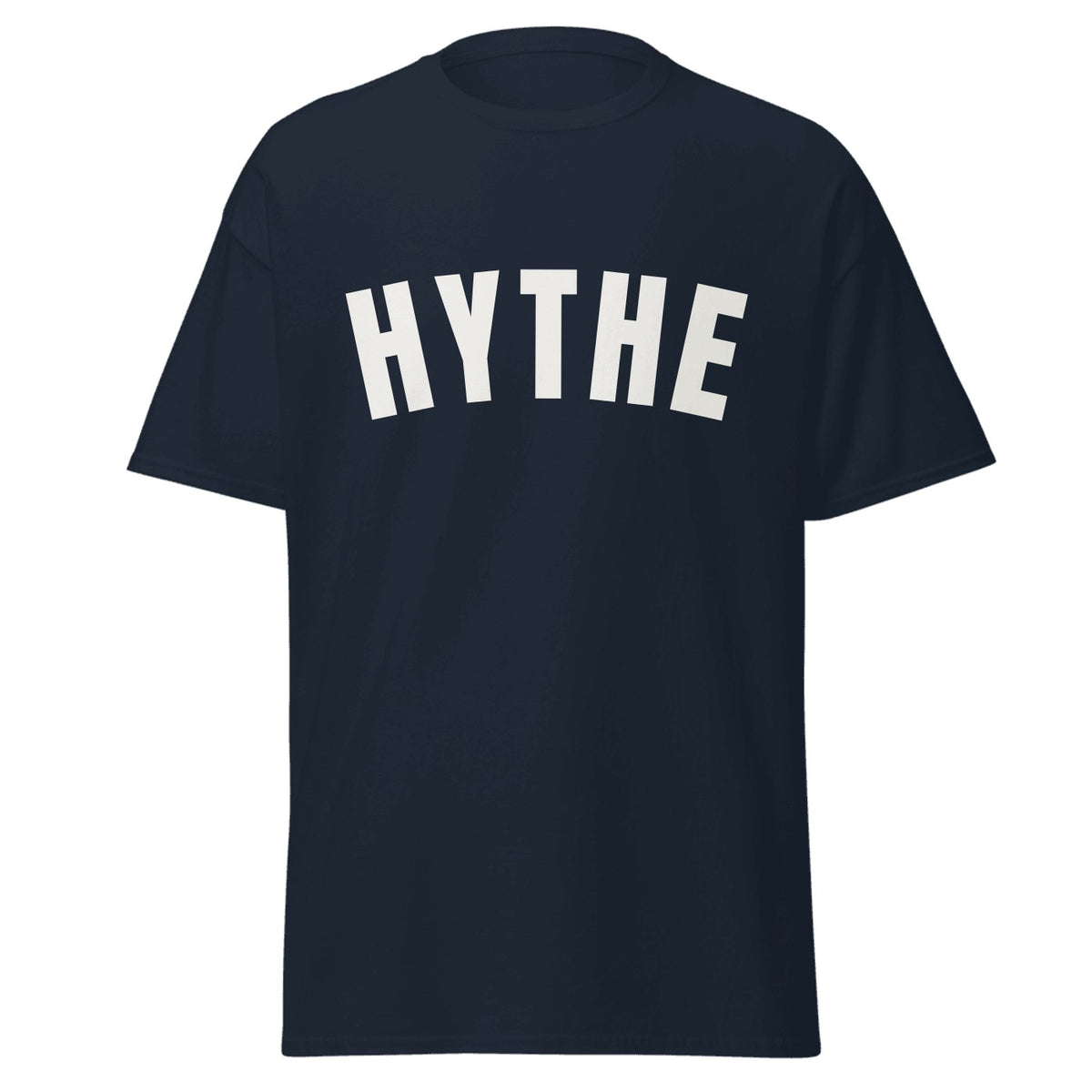Hythe Varsity T-Shirt in Navy
