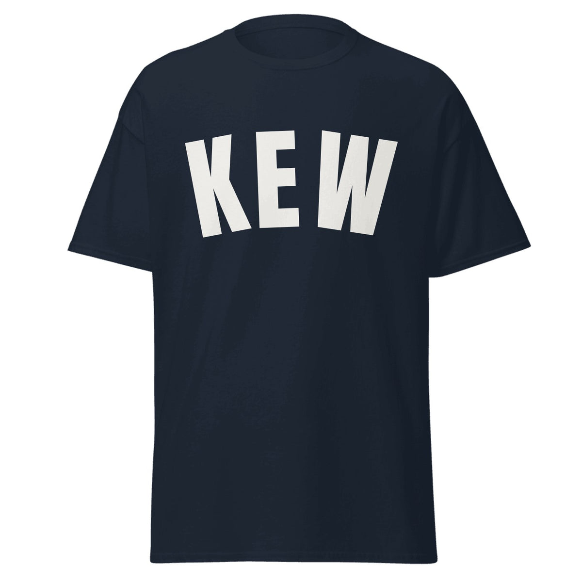 Kew Varsity T-Shirt in Navy