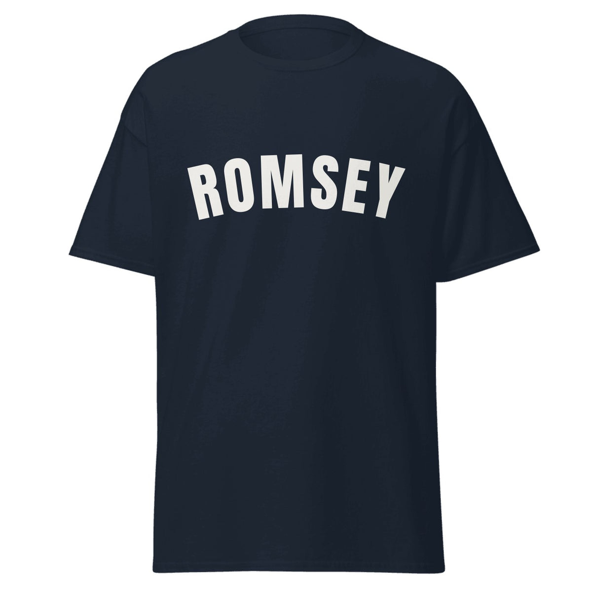 Romsey Varsity T-Shirt in Navy