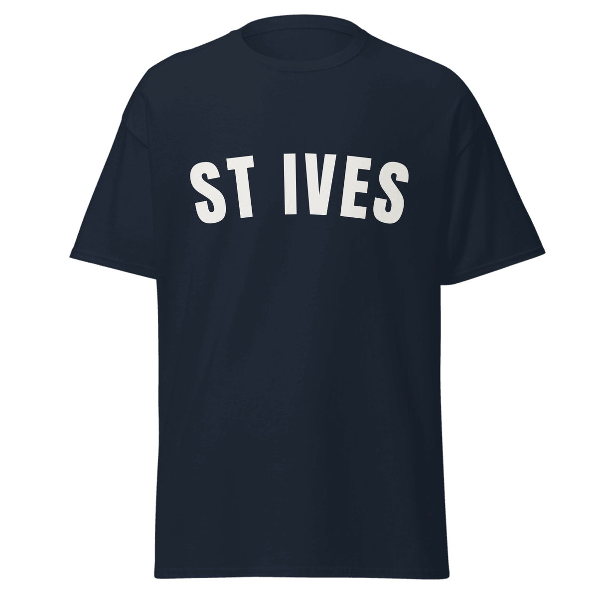 St Ives Varsity T-Shirt in Navy