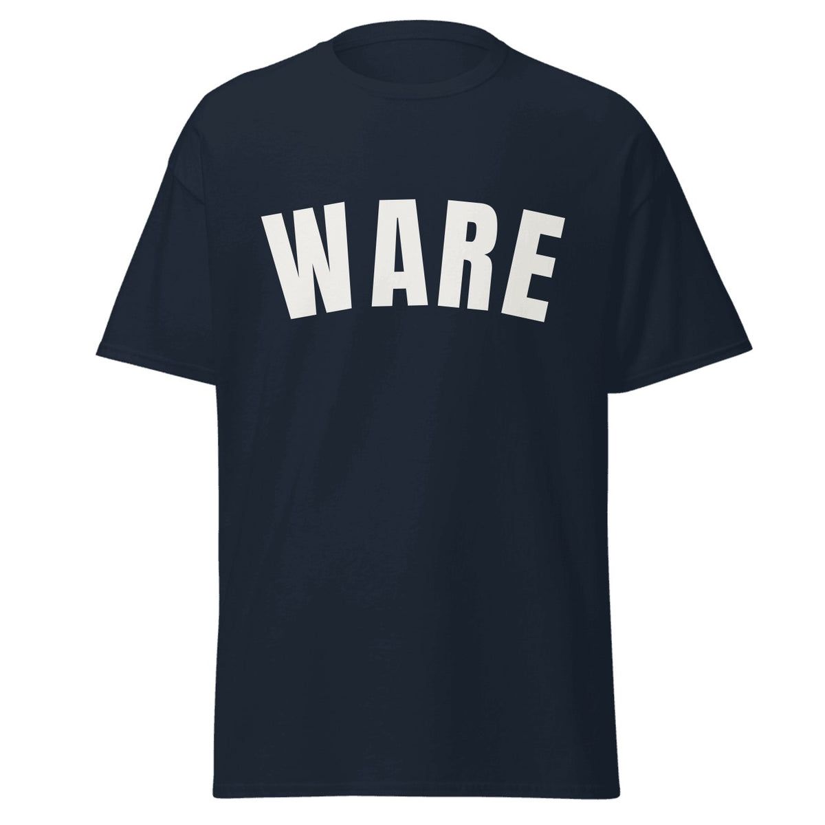 Ware Varsity T-Shirt in Navy