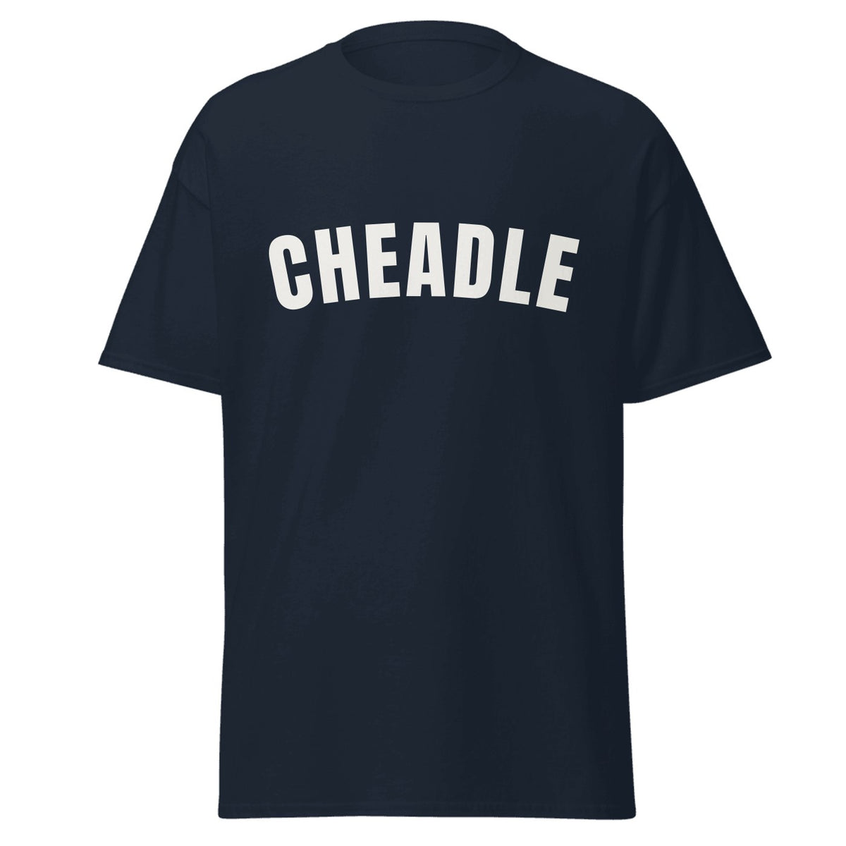 Cheadle Varsity T-Shirt in Navy